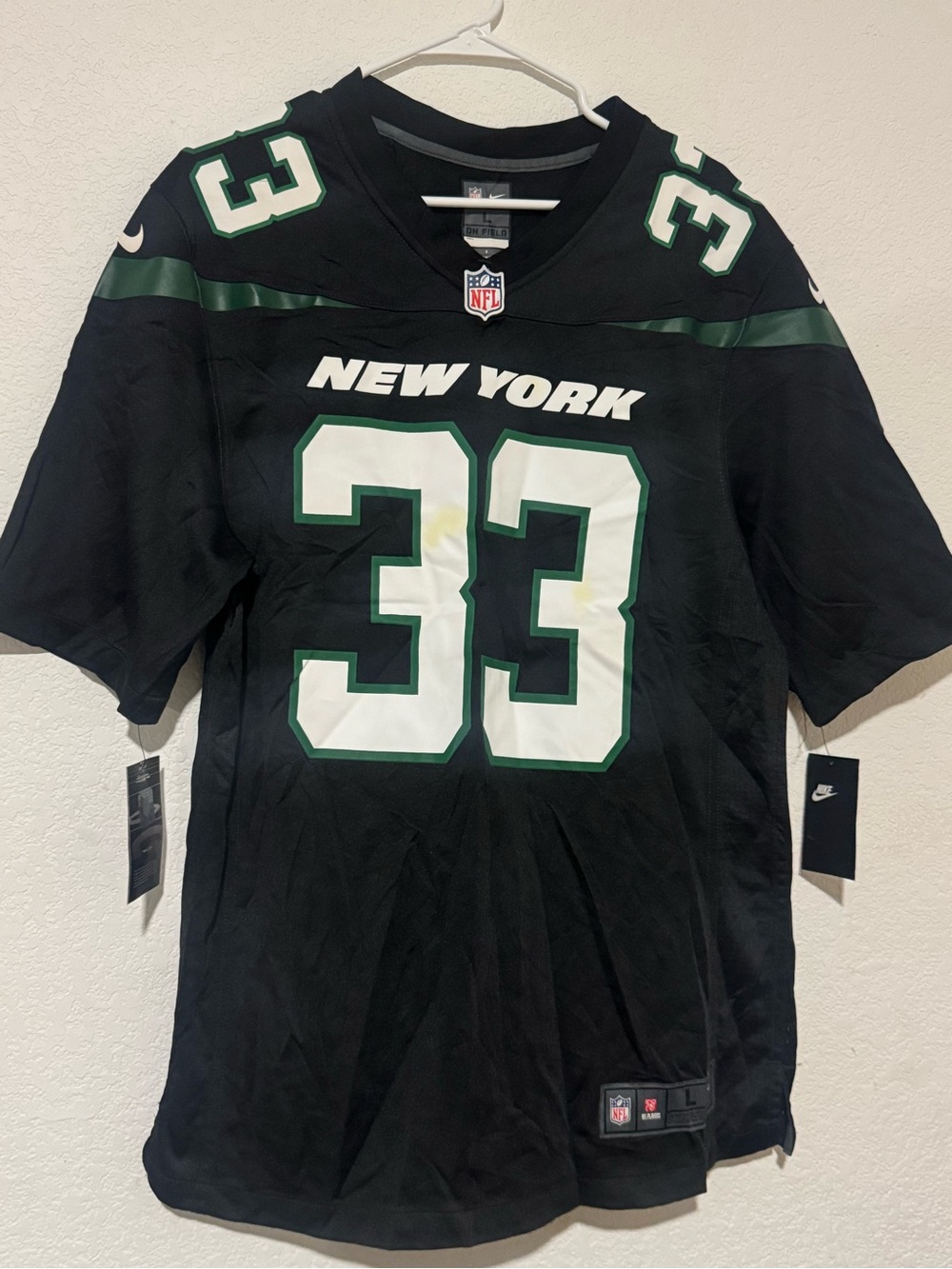 New York jets Jamal Adam’s Nike jersey